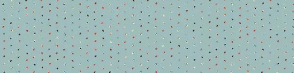Абстрактные Красочные Половинчатые Точки Генеративного Искусства Фоновая Иллюстрация — стоковый вектор