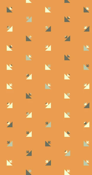 Вертикальный Векторный Шаблон Стрелками Нескольких Треугольников Генеративное Искусство Простым Фоном — стоковый вектор