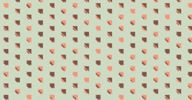 Çoklu üçgenden yapılmış ok şekilli yatay vektör şablonu. Düz arkaplan ile üretken sanat  