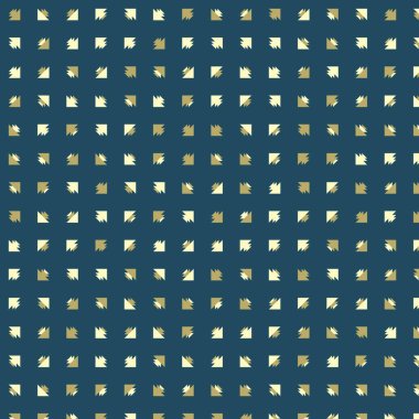 Birden fazla üçgenden oluşan çok amaçlı kare vektör şablonu. Düz arkaplan ile üretken sanat 