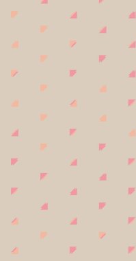 Birden fazla üçgenden oluşan çok amaçlı dikey vektör şablonu. Düz arkaplan ile üretken sanat 