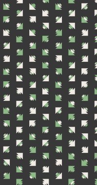 Çoklu üçgenden yapılmış ok şekilli dikey vektör şablonu. Düz arkaplan ile üretken sanat  