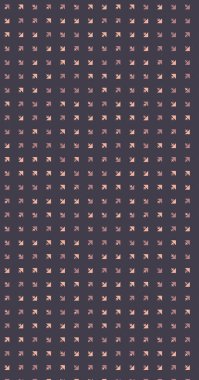 Çoklu üçgenden yapılmış ok şekilli dikey vektör şablonu. Düz arkaplan ile üretken sanat  