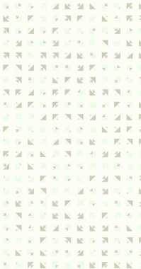 Çoklu üçgenden yapılmış ok şekilli dikey vektör şablonu. Düz arkaplan ile üretken sanat  