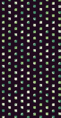 Çoklu üçgenden yapılmış ok şekilli dikey vektör şablonu. Düz arkaplan ile üretken sanat  