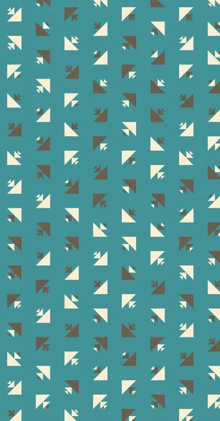 Вертикальный Векторный Многоцелевой Шаблон Фигурами Нескольких Треугольников Генеративное Искусство Простым — стоковый вектор