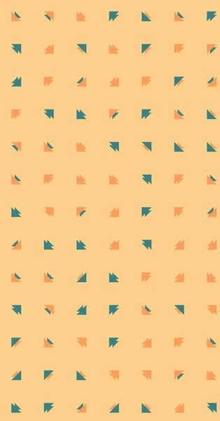 Long Modèle Vectoriel Vertical Avec Des Figures Abstraites Faites Triangles — Image vectorielle