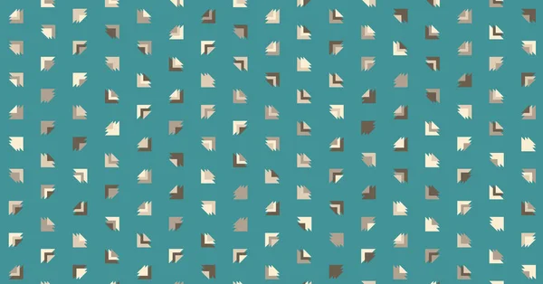 Οριζόντιο Διανυσματικό Πρότυπο Αφηρημένες Φιγούρες Από Πολύχρωμα Τρίγωνα Δημιουργική Τέχνη — Διανυσματικό Αρχείο