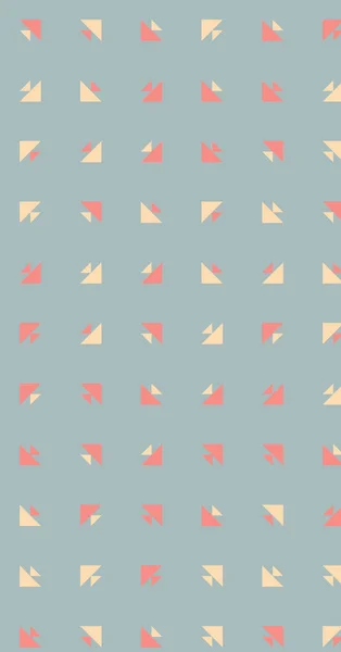 Довгий Вертикальний Векторний Шаблон Абстрактними Фігурами Декількох Трикутників Покоління Мистецтва — стоковий вектор