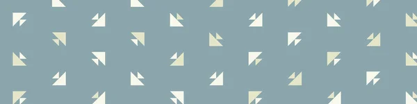 Gabarit Vectoriel Horizontal Avec Des Figures Abstraites Triangles Colorés Art — Image vectorielle