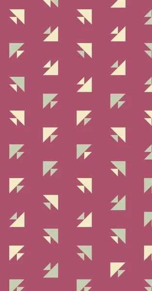 Long Modèle Vectoriel Vertical Avec Des Figures Abstraites Faites Triangles — Image vectorielle