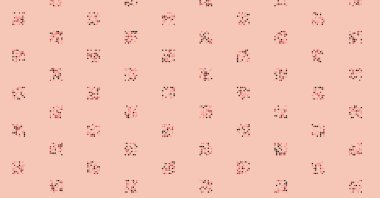 soyut renkli yarım tonlu noktalar üretken sanat arkaplan çizimleri