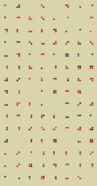 soyut renkli yarım tonlu noktalar üretken sanat arkaplan çizimleri