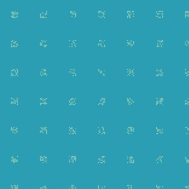 soyut renkli yarım tonlu noktalar üretken sanat arkaplan çizimleri