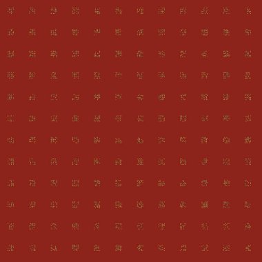 Soyut Renk Yarım Tonlama Noktaları üretken sanat arkaplanı çizimi