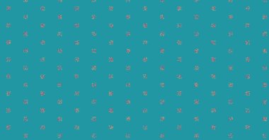 Soyut Renk Yarım Tonlama Noktaları üretken sanat arkaplanı çizimi