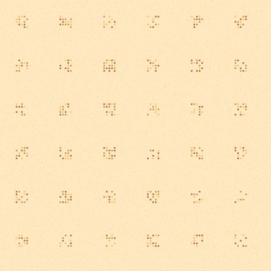 soyut renkli yarım tonlu noktalar üretken sanat arkaplan çizimleri