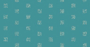 soyut renkli yarım tonlu noktalar üretken sanat arkaplan çizimleri