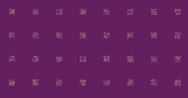 Soyut Renk Yarım Tonlama Noktaları üretken sanat arkaplanı çizimi