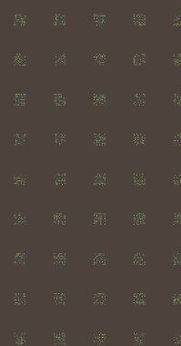 soyut renkli yarım tonlu noktalar üretken sanat arkaplan çizimleri