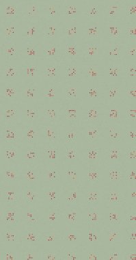 soyut renkli yarım tonlu noktalar üretken sanat arkaplan çizimleri