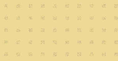 soyut renkli yarım tonlu noktalar üretken sanat arkaplan çizimleri