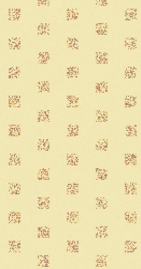 soyut renkli yarım tonlu noktalar üretken sanat arkaplan çizimleri