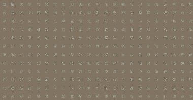 soyut renkli yarım tonlu noktalar üretken sanat arkaplan çizimleri