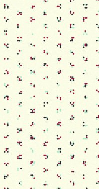 soyut renkli yarım tonlu noktalar üretken sanat arkaplan çizimleri