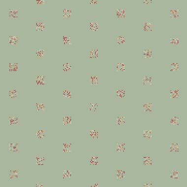 Soyut Renk Yarım Tonlama Noktaları üretken sanat arkaplanı çizimi