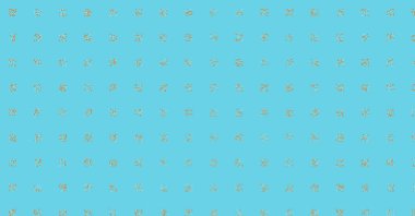 Soyut Renk Yarım Tonlama Noktaları üretken sanat arkaplanı çizimi