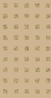 soyut renkli yarım tonlu noktalar üretken sanat arkaplan çizimleri