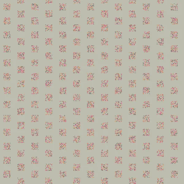 soyut renkli yarım tonlu noktalar üretken sanat arkaplan çizimleri