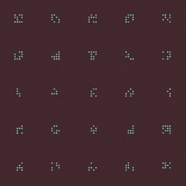 soyut renkli yarım tonlu noktalar üretken sanat arkaplan çizimleri