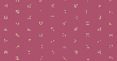 soyut renkli yarım tonlu noktalar üretken sanat arkaplan çizimleri