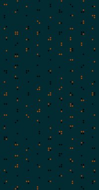 Soyut Renk Yarım Tonlama Noktaları üretken sanat arkaplanı çizimi