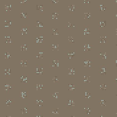 soyut renkli yarım tonlu noktalar üretken sanat arkaplan çizimleri