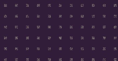 Soyut Renk Yarım Tonlama Noktaları üretken sanat arkaplanı çizimi