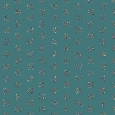 Soyut Renk Yarım Tonlama Noktaları üretken sanat arkaplanı çizimi