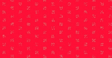 Soyut Renk Yarım Tonlama Noktaları üretken sanat arkaplanı çizimi