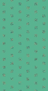 Soyut Renk Yarım Tonlama Noktaları üretken sanat arkaplanı çizimi