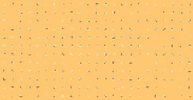 Soyut Renk Yarım Tonlama Noktaları üretken sanat arkaplanı çizimi