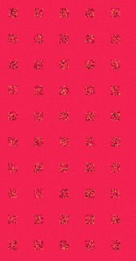 Soyut Renk Yarım Tonlama Noktaları üretken sanat arkaplanı çizimi