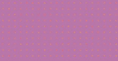 Soyut Renk Yarım Tonlama Noktaları üretken sanat arkaplanı çizimi