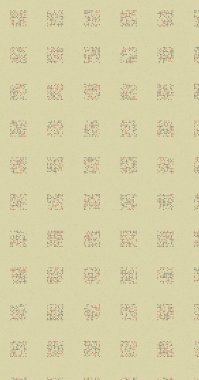 Soyut Renk Yarım Tonlama Noktaları üretken sanat arkaplanı çizimi