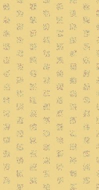 Soyut Renk Yarım Tonlama Noktaları üretken sanat arkaplanı çizimi