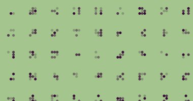 Soyut Renk Yarım Tonlama Noktaları üretken sanat arkaplanı çizimi