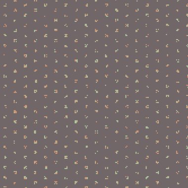 Soyut Renk Yarım Tonlama Noktaları üretken sanat arkaplanı çizimi