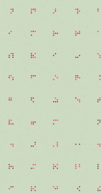 Soyut Renk Yarım Tonlama Noktaları üretken sanat arkaplanı çizimi