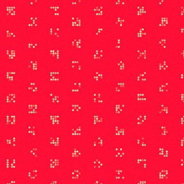 Soyut Renk Yarım Tonlama Noktaları üretken sanat arkaplanı çizimi